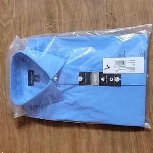 Mens Button Shirt, Structure brand.  Size S= 14 1/2  32-33. Blue color